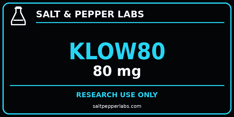 KLOW80 80 mg master label