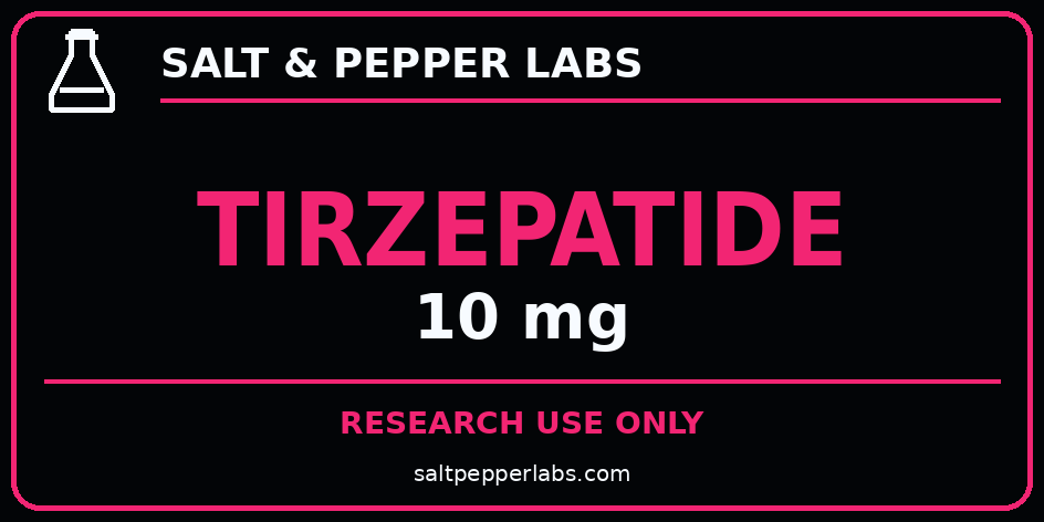 Tirzepatide 10 mg master label